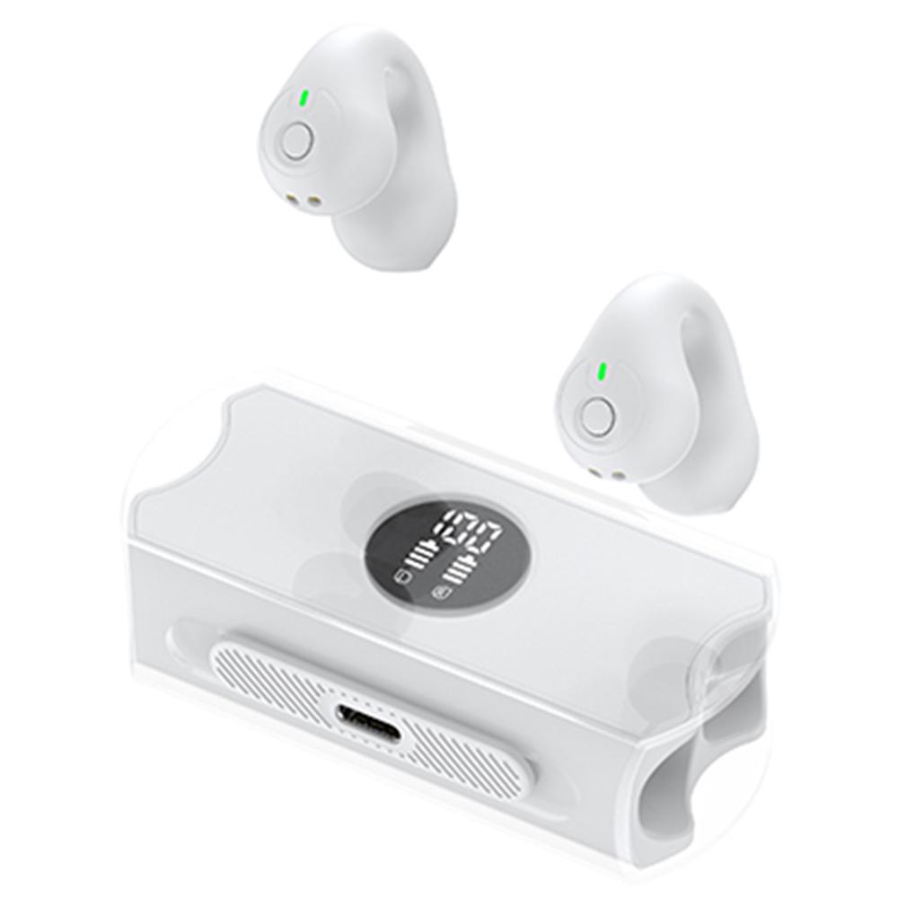 R19 Open Ear Clip-On Headphone Bluetooth-compatible Wireless Headset Sport Running Earphone White
R19 Open Ear Clip-On Headphone Bluetooth-compatible Wireless Headset Sport Running Earphone White