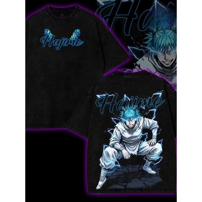 Hot Anime Jujutsu Kaisen Hajime Kashimo Clothing Men Women Casual Tshirts Washed Cotton Tee Retro T-shirt Harajuku Male T Shirt XXL
Hot Anime Jujutsu Kaisen Hajime Kashimo Clothing Men Women Casual Tshirts Washed Cotton Tee Retro T-shirt Harajuku Male T Shirt XXL