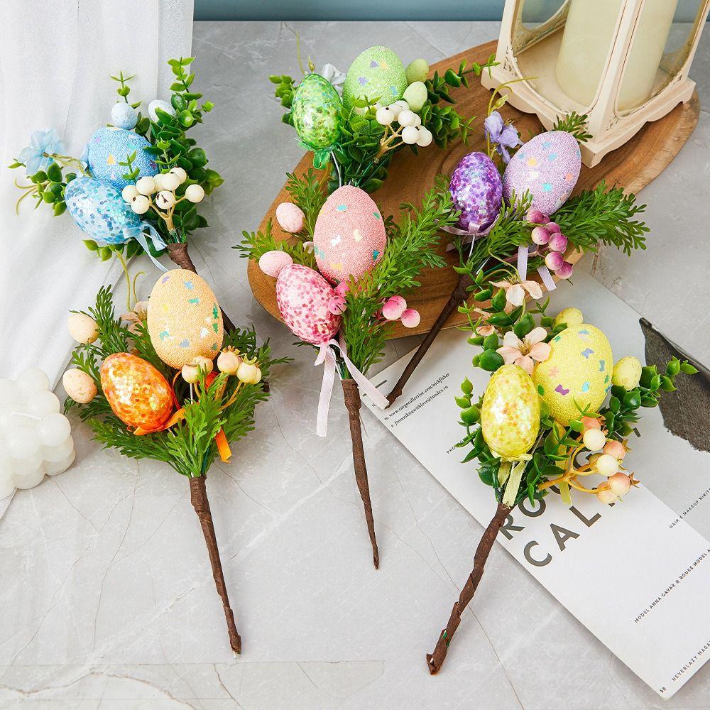 Foam Eggs Tree Branch Artificial Fake Plant Creative Easter Egg Bouquets Festival Party жовтий
Foam Eggs Tree Branch Artificial Fake Plant Creative Easter Egg Bouquets Festival Party жовтий
