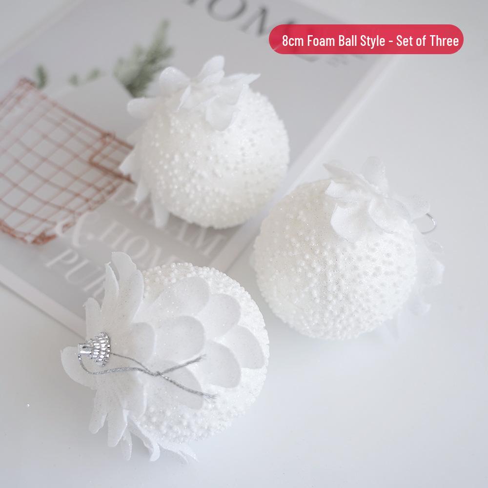 Білі Різдвяні Кулі - Святкові Прикраси в Інс-стилі
Білі Різдвяні Кулі - Святкові Прикраси в Інс-стилі