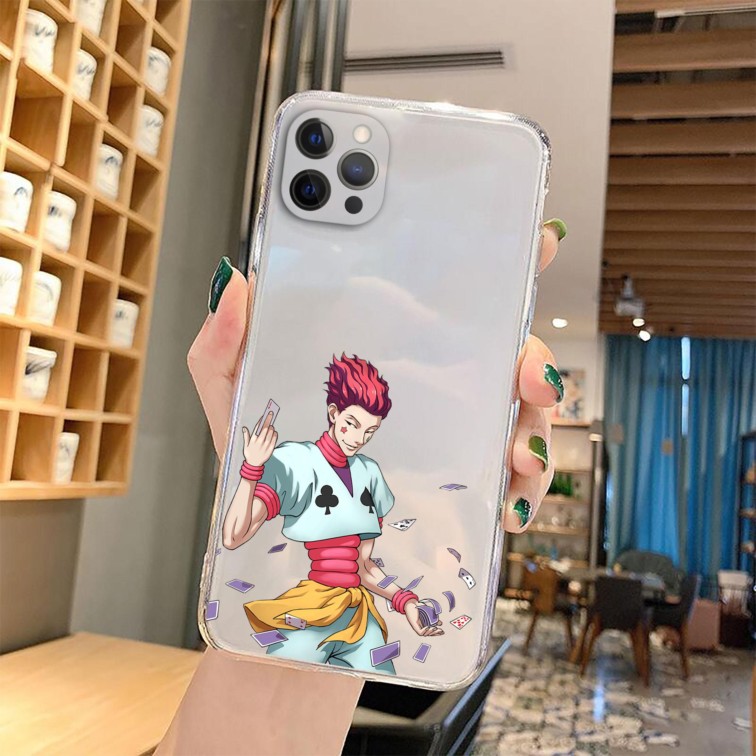 Милый прозрачный чехол для телефона Hunter X Hunter для iPhone 13 12 11 Pro XR X XS MAX SE20 7 8 Plus HXH, мягкий чехол с аниме iPhone 11
Милый прозрачный чехол для телефона Hunter X Hunter для iPhone 13 12 11 Pro XR X XS MAX SE20 7 8 Plus HXH, мягкий чехол с аниме iPhone 11