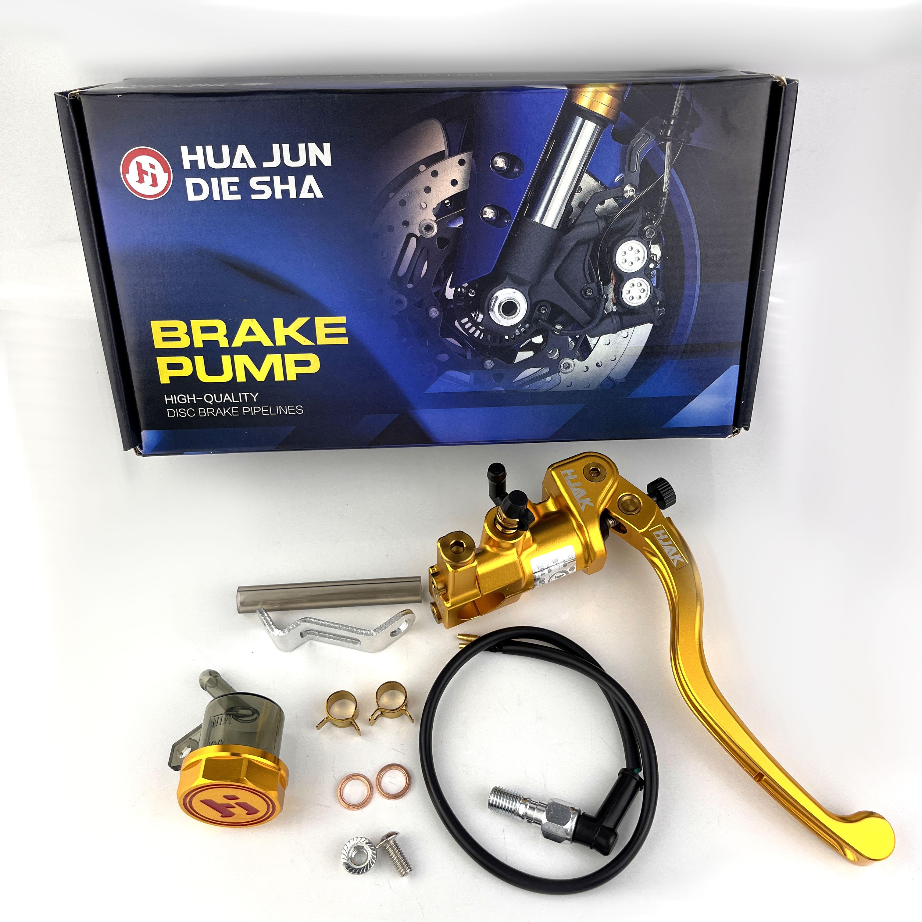 Universal 22mm Hydraulic Clutch Pump Master Cylinder CNC Aluminum 17.5mm Brake Lever Rod for Honda Yamaha Aprilia BMW Motorcycle Gold right
Universal 22mm Hydraulic Clutch Pump Master Cylinder CNC Aluminum 17.5mm Brake Lever Rod for Honda Yamaha Aprilia BMW Motorcycle Gold right
