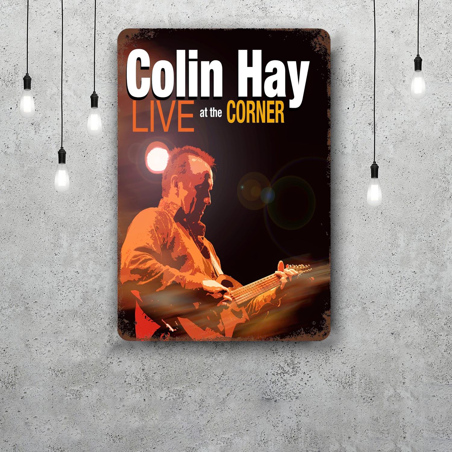 Colin Hay Decor Poster Vintage Tin Sign Metal Sign Decorative Plaque for Pub Bar Man Cave Club Wall Decoration 20x30cm(7.8x11.8inch)
Colin Hay Decor Poster Vintage Tin Sign Metal Sign Decorative Plaque for Pub Bar Man Cave Club Wall Decoration 20x30cm(7.8x11.8inch)