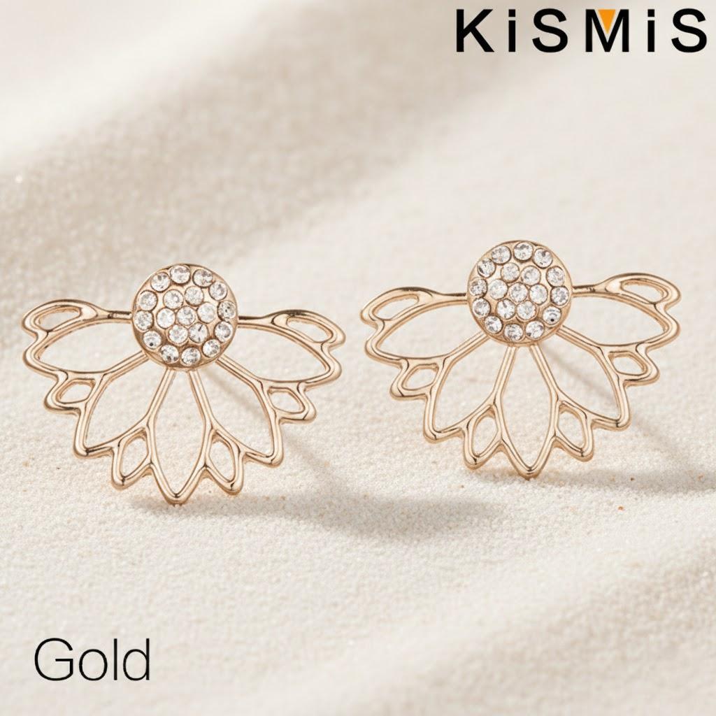 1 Pair Simple Lotus Stud Earring for Women Gold Silver Lotus Flower Jewelry for Girls Women золотий
1 Pair Simple Lotus Stud Earring for Women Gold Silver Lotus Flower Jewelry for Girls Women золотий