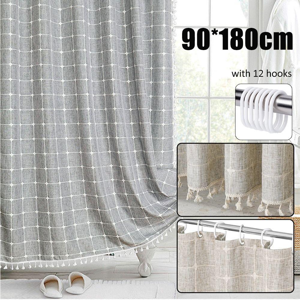 Jacquard Window Curtain Tassels Bathtub Partition Curtain Nordic Shower Curtain Bathroom 10
Jacquard Window Curtain Tassels Bathtub Partition Curtain Nordic Shower Curtain Bathroom 10