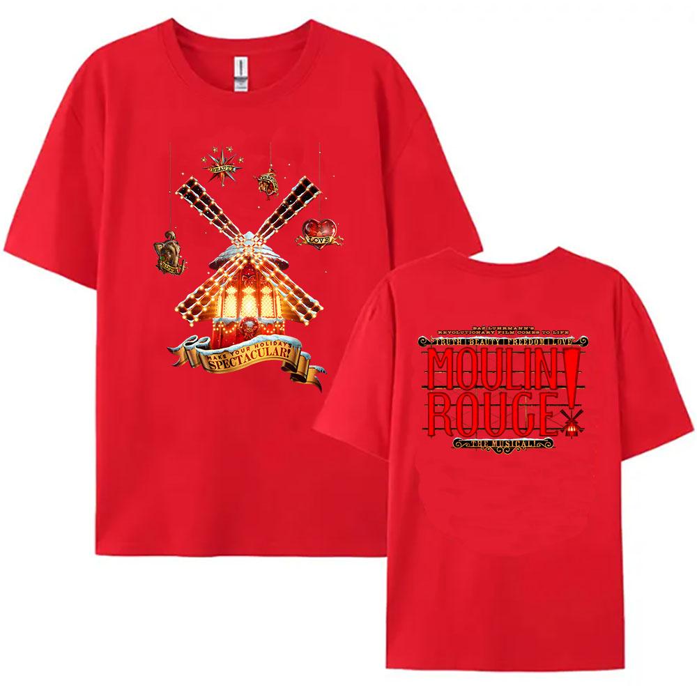 Moulin Rouge Song and Dance Movie Tshirts Short Sleeve Cotton Summer Tshirt Aesthetic Clothes Graphic Print Teeshirt Unisex 2XL
Moulin Rouge Song and Dance Movie Tshirts Short Sleeve Cotton Summer Tshirt Aesthetic Clothes Graphic Print Teeshirt Unisex 2XL