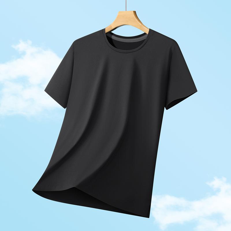 Ice Silk Short Sleeved Summer Thin Loose Elastic Women s Breathable Round Neck Training T-shirt Casual Sports Quick Drying Clothes M
Ice Silk Short Sleeved Summer Thin Loose Elastic Women s Breathable Round Neck Training T-shirt Casual Sports Quick Drying Clothes M