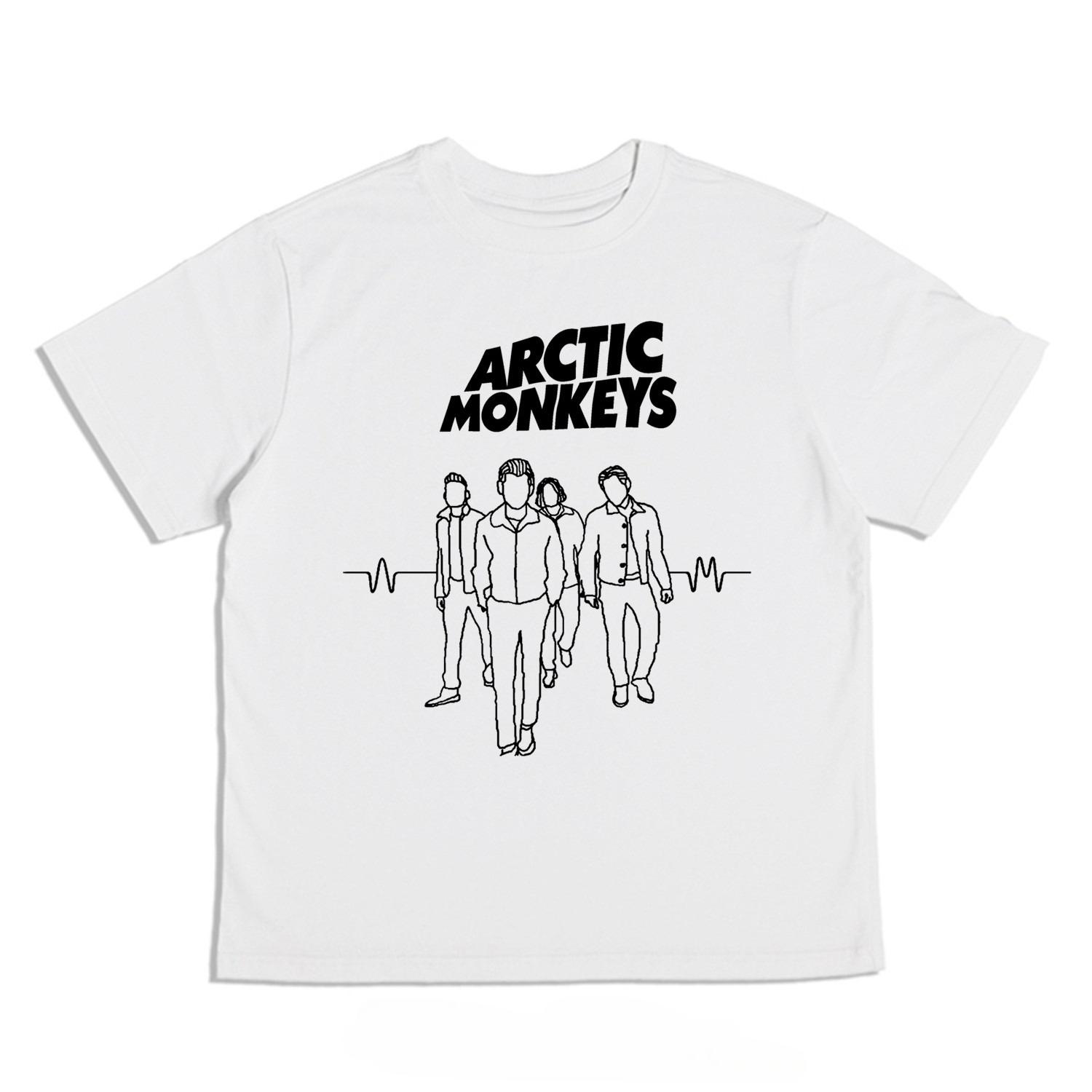 Arctic Monkeys Tshirt Embroidered Pure Cotton LooseFitting Short Sleeve Heavyweight M
Arctic Monkeys Tshirt Embroidered Pure Cotton LooseFitting Short Sleeve Heavyweight M