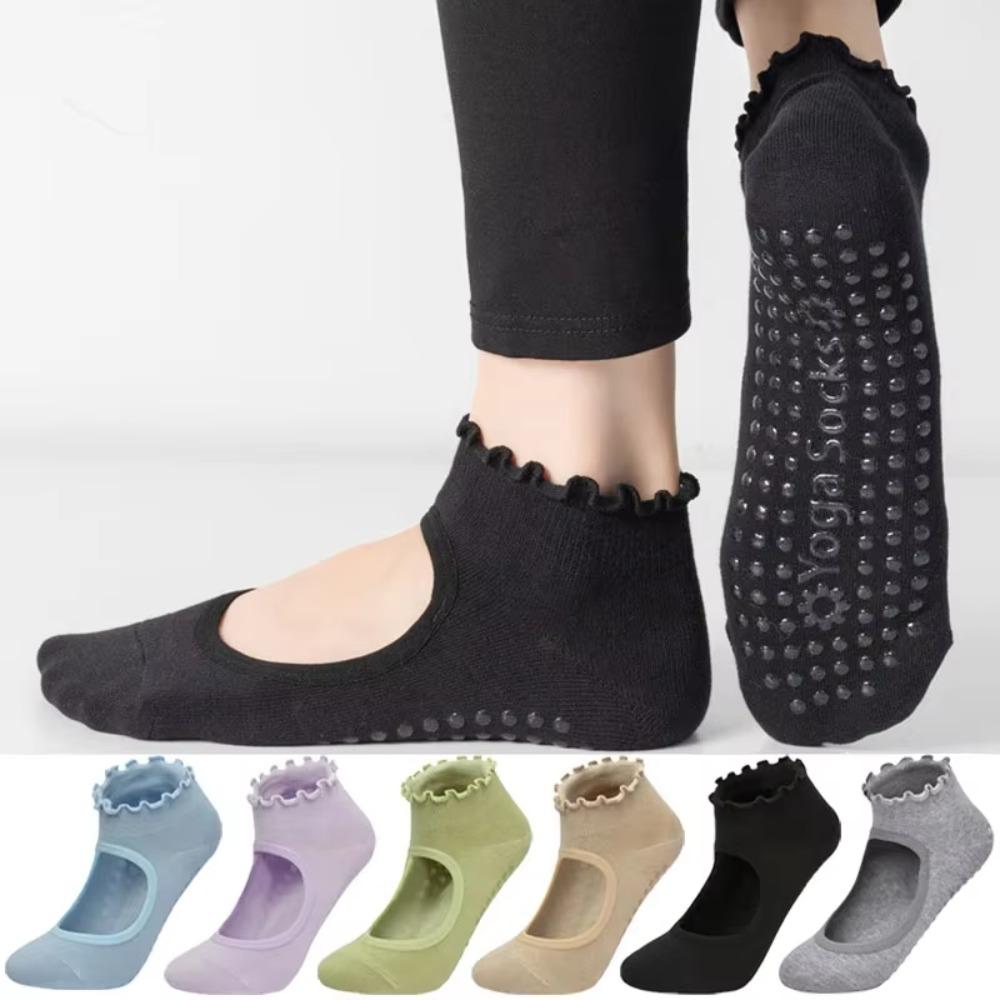 Non-slip Silicone Low-Ankle Sock Cotton Sports Socks Professional Yoga Socks Ladies бежевий
Non-slip Silicone Low-Ankle Sock Cotton Sports Socks Professional Yoga Socks Ladies бежевий