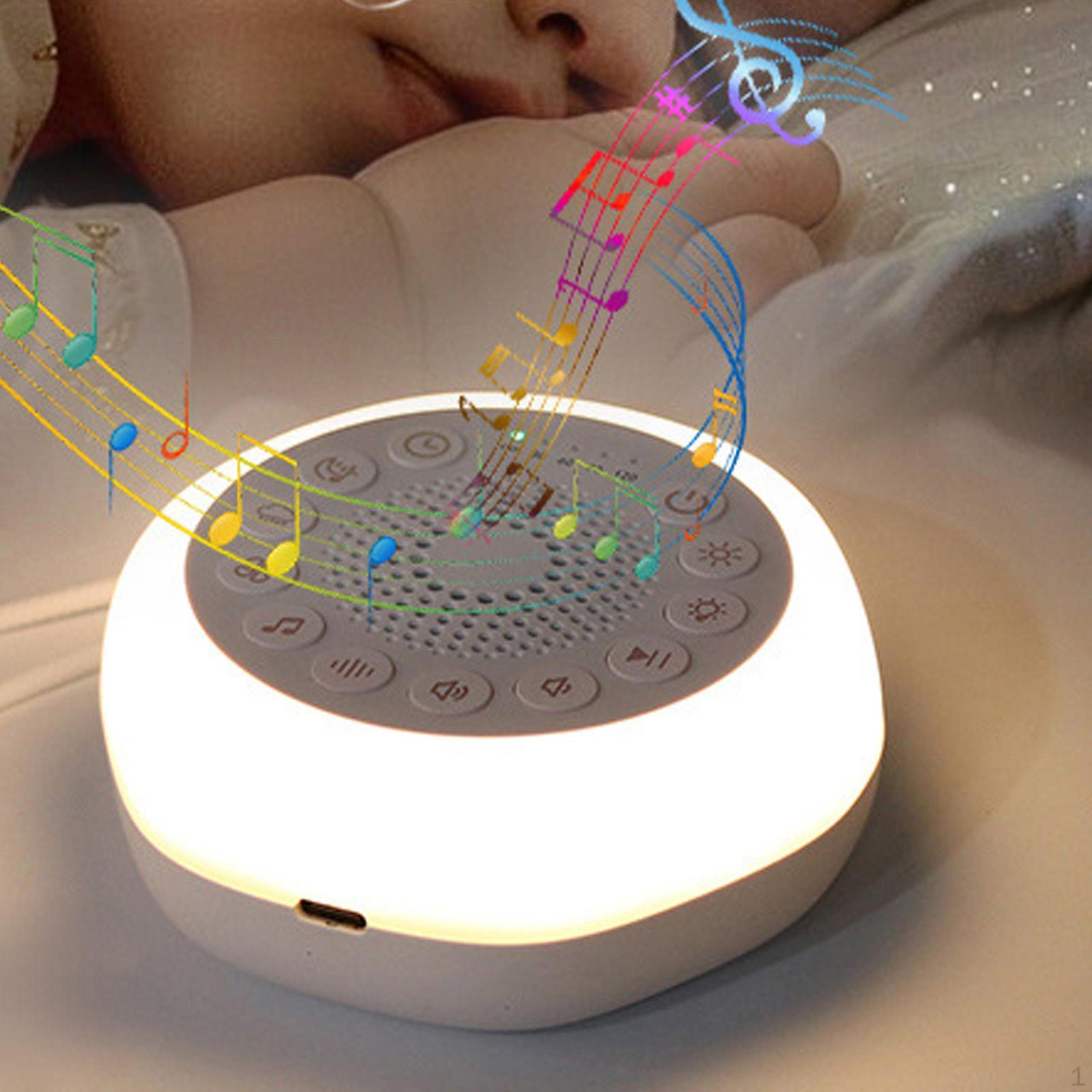 Машина шума с 7 успокаивающими звуками, таймером, перезаряжаемым звуковым ночником для
Машина шума с 7 успокаивающими звуками, таймером, перезаряжаемым звуковым ночником для