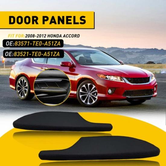 For 08-2012 Honda Accord Coupe Left Right Side Door Armrest Panel Black Leather
For 08-2012 Honda Accord Coupe Left Right Side Door Armrest Panel Black Leather