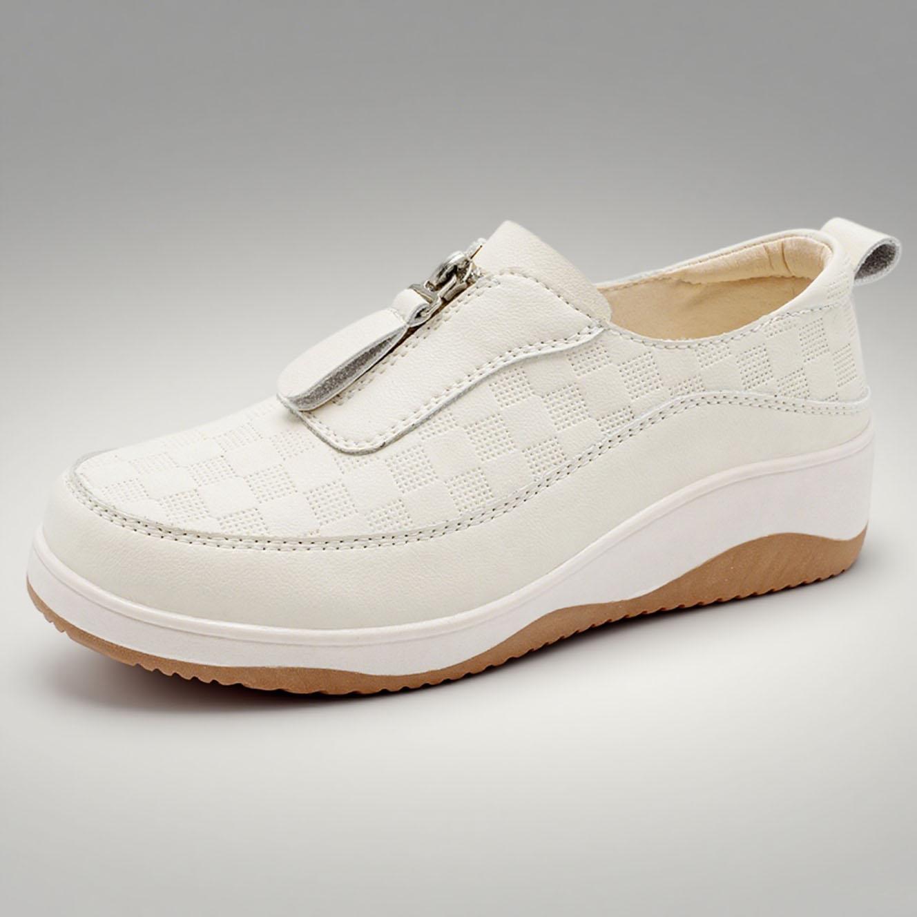 Front Zipper Slip-On Comfortable Fabric Women s Flat Shoes with 5cm Thick Soles for Autumn and Winter Casual Wear 40
Front Zipper Slip-On Comfortable Fabric Women s Flat Shoes with 5cm Thick Soles for Autumn and Winter Casual Wear 40