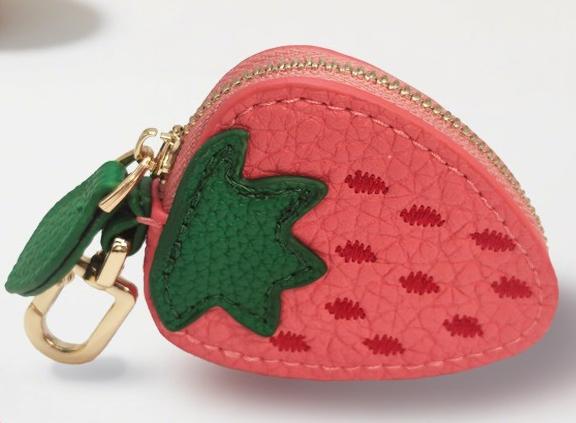 Cute Fruit Design Coin Purse Keychain, Mini Case & Jewelry Storage Bag, Lovely Charm Gift, Portable Bag Pendant for Daily Use суничний
Cute Fruit Design Coin Purse Keychain, Mini Case & Jewelry Storage Bag, Lovely Charm Gift, Portable Bag Pendant for Daily Use суничний