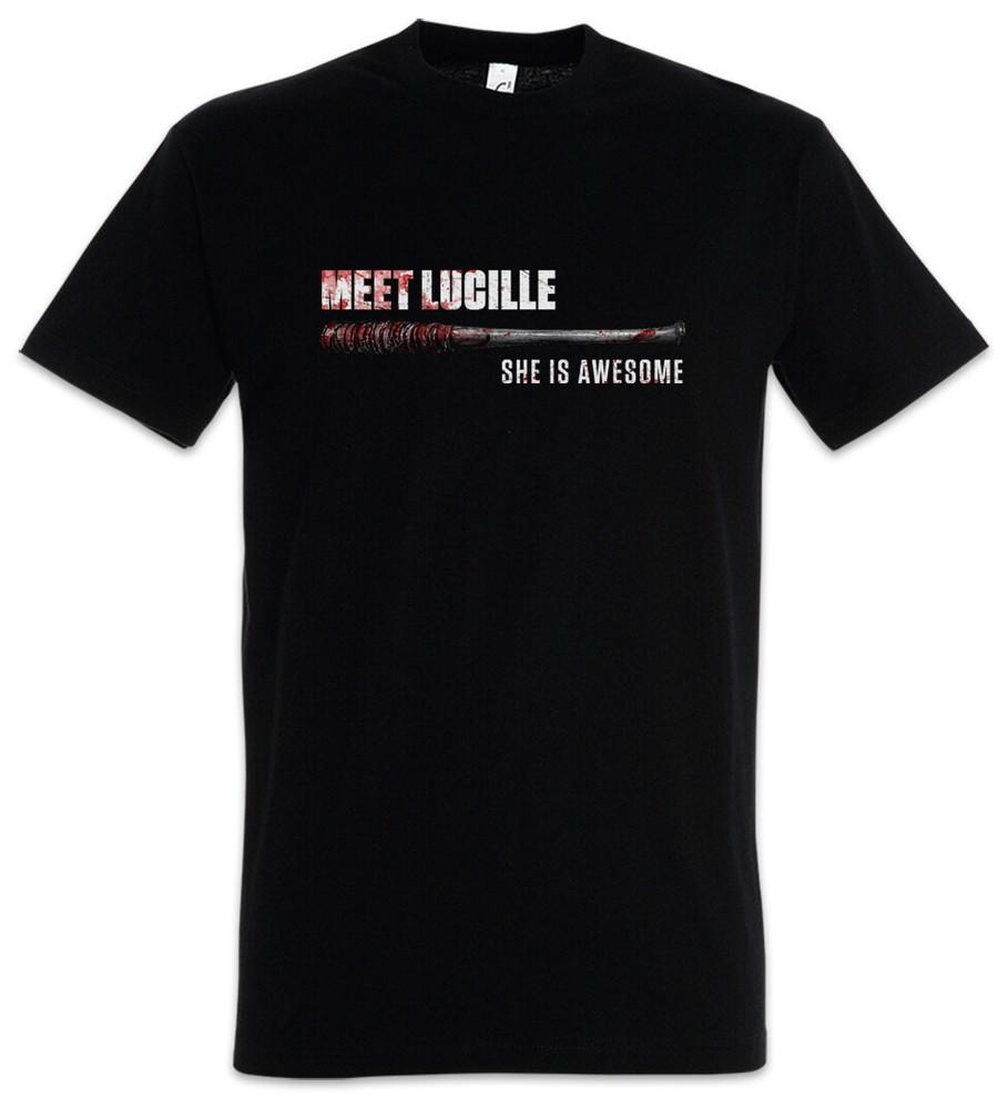 Meet Lucille Men s T-Shirt Negan Baseball TV Walking Baseball Bat Bat 4XL
Meet Lucille Men s T-Shirt Negan Baseball TV Walking Baseball Bat Bat 4XL