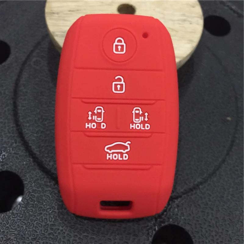 silicone rubber car key cover case for KIA grand carnival Sorento Sedona MPV 5 buttons smart remote key case красный
silicone rubber car key cover case for KIA grand carnival Sorento Sedona MPV 5 buttons smart remote key case красный