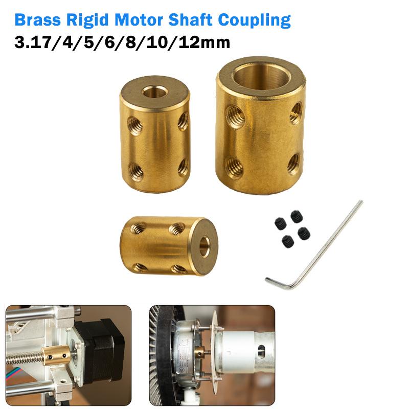Brass Rigid Motor Shaft Coupling 3.17/4/5/6/8/10/12mm Coupler Transmission Connector Sleeve Adapter For RC Boat Car Airplane 3.17mm-3.17mm(1PCS)
Brass Rigid Motor Shaft Coupling 3.17/4/5/6/8/10/12mm Coupler Transmission Connector Sleeve Adapter For RC Boat Car Airplane 3.17mm-3.17mm(1PCS)