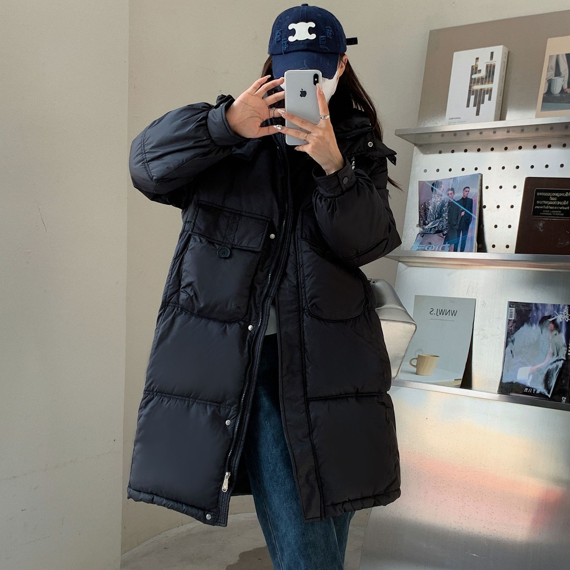 White duck down waist down jacket women s winter new medium and long thickened niche design jacket S recommends 85-60kg рожевий
White duck down waist down jacket women s winter new medium and long thickened niche design jacket S recommends 85-60kg рожевий