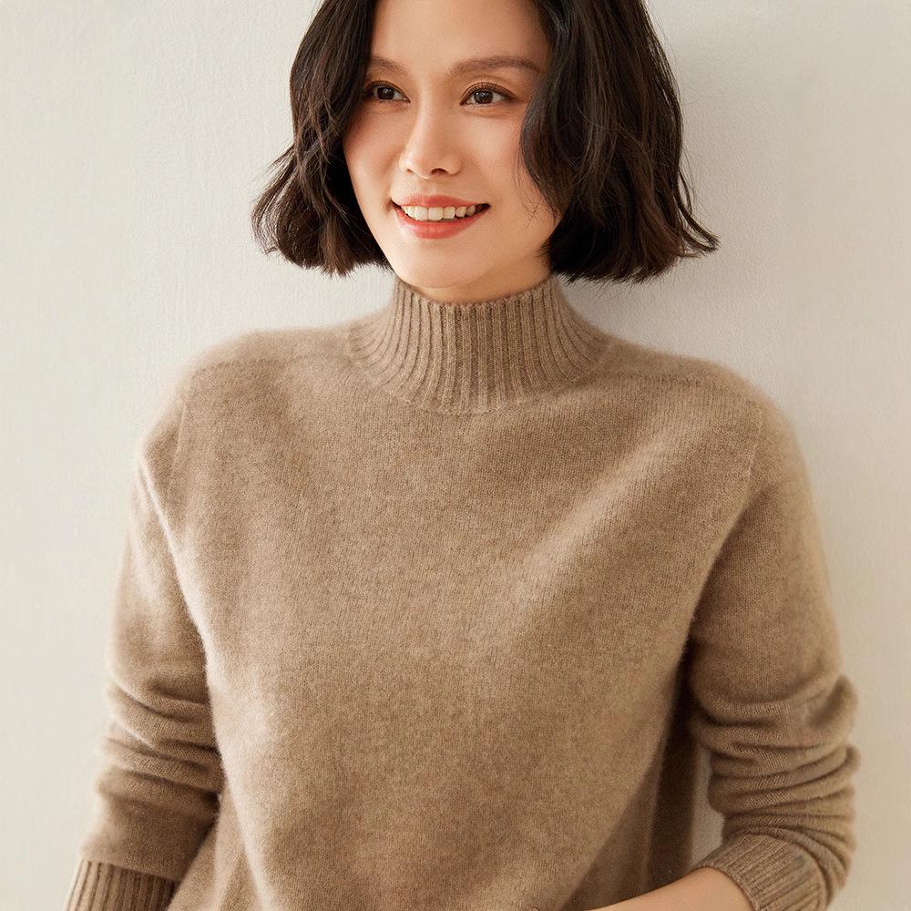 Autumn/Winter Thick Cashmere Knit Slim-Fit Saddle Shoulder Sweater M (suitable for 90-105 jin)
Autumn/Winter Thick Cashmere Knit Slim-Fit Saddle Shoulder Sweater M (suitable for 90-105 jin)