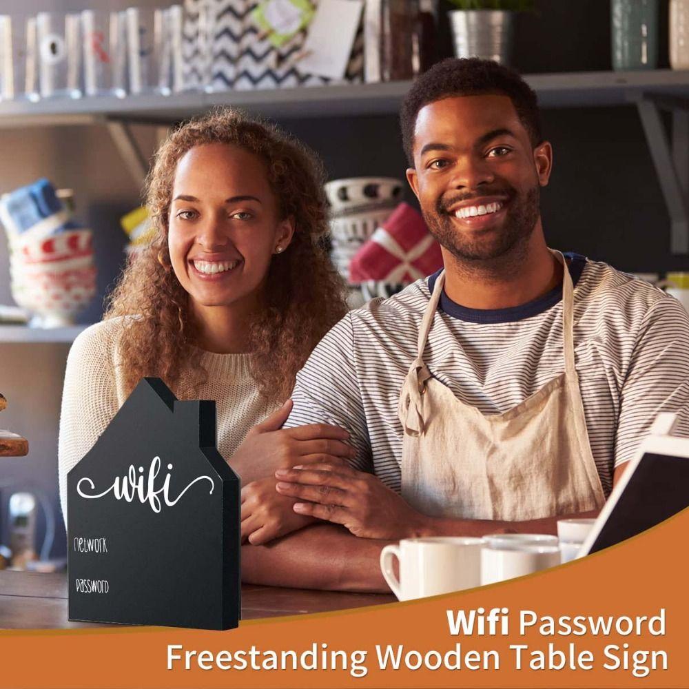 Acrylic Network Password Display Stand Wifi Board Decoration Wifi Password Sign House WIFI Board with pen
Acrylic Network Password Display Stand Wifi Board Decoration Wifi Password Sign House WIFI Board with pen