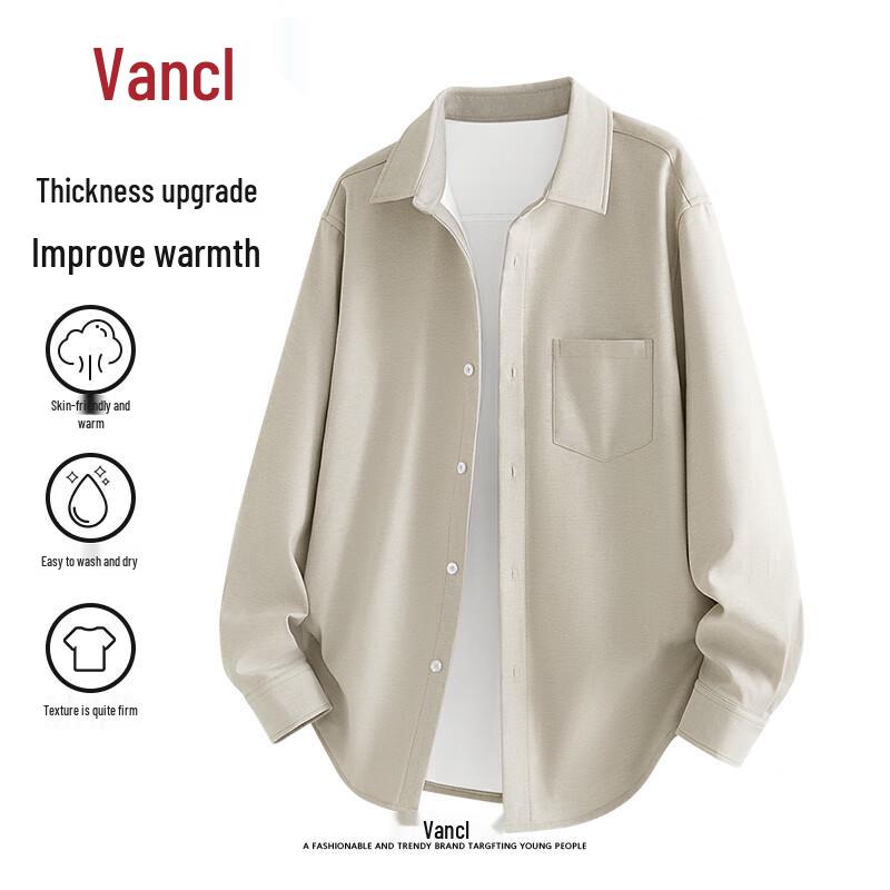 VANCL Men s Fleece Lined Oxford Long-Sleeve Shirt M
VANCL Men s Fleece Lined Oxford Long-Sleeve Shirt M