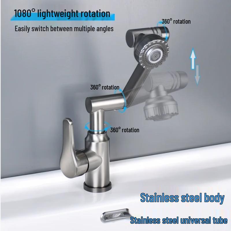 Stainless Steel Basin Faucet
Stainless Steel Basin Faucet