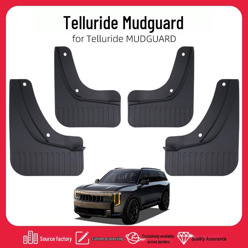 Kia Telluride 2020-2025 Front & Rear Mudguards for Modified Fender Flares
Kia Telluride 2020-2025 Front & Rear Mudguards for Modified Fender Flares