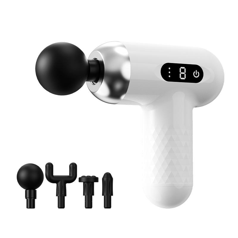 Rechargeable Mini LCD Fascia Gun: Portable Muscle Relaxer and Neck Massager
Rechargeable Mini LCD Fascia Gun: Portable Muscle Relaxer and Neck Massager