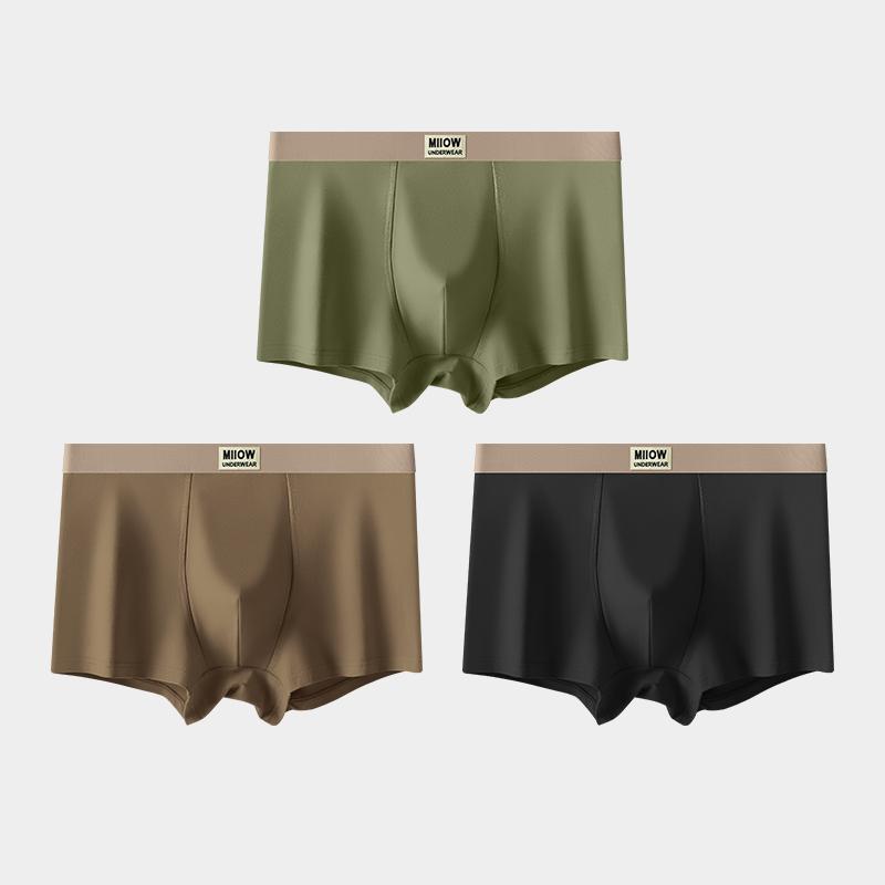 Мужское нижнее белье MiiOW, 3 шт., антибактериальное нижнее белье из графена, мягкое и удобное хлопковое нижнее белье из ледяного шелка с плоскими углами, L-5XL XXXL
Мужское нижнее белье MiiOW, 3 шт., антибактериальное нижнее белье из графена, мягкое и удобное хлопковое нижнее белье из ледяного шелка с плоскими углами, L-5XL XXXL