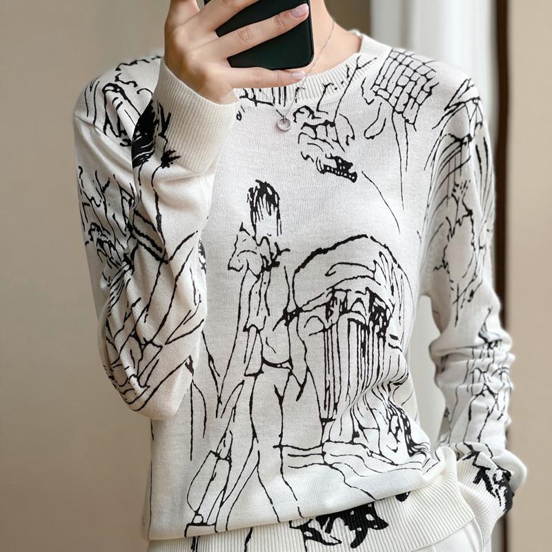 Women s Early Spring Loose Knit Pullover: Color Block Merino Wool Long Sleeve Sweater Large белый
Women s Early Spring Loose Knit Pullover: Color Block Merino Wool Long Sleeve Sweater Large белый