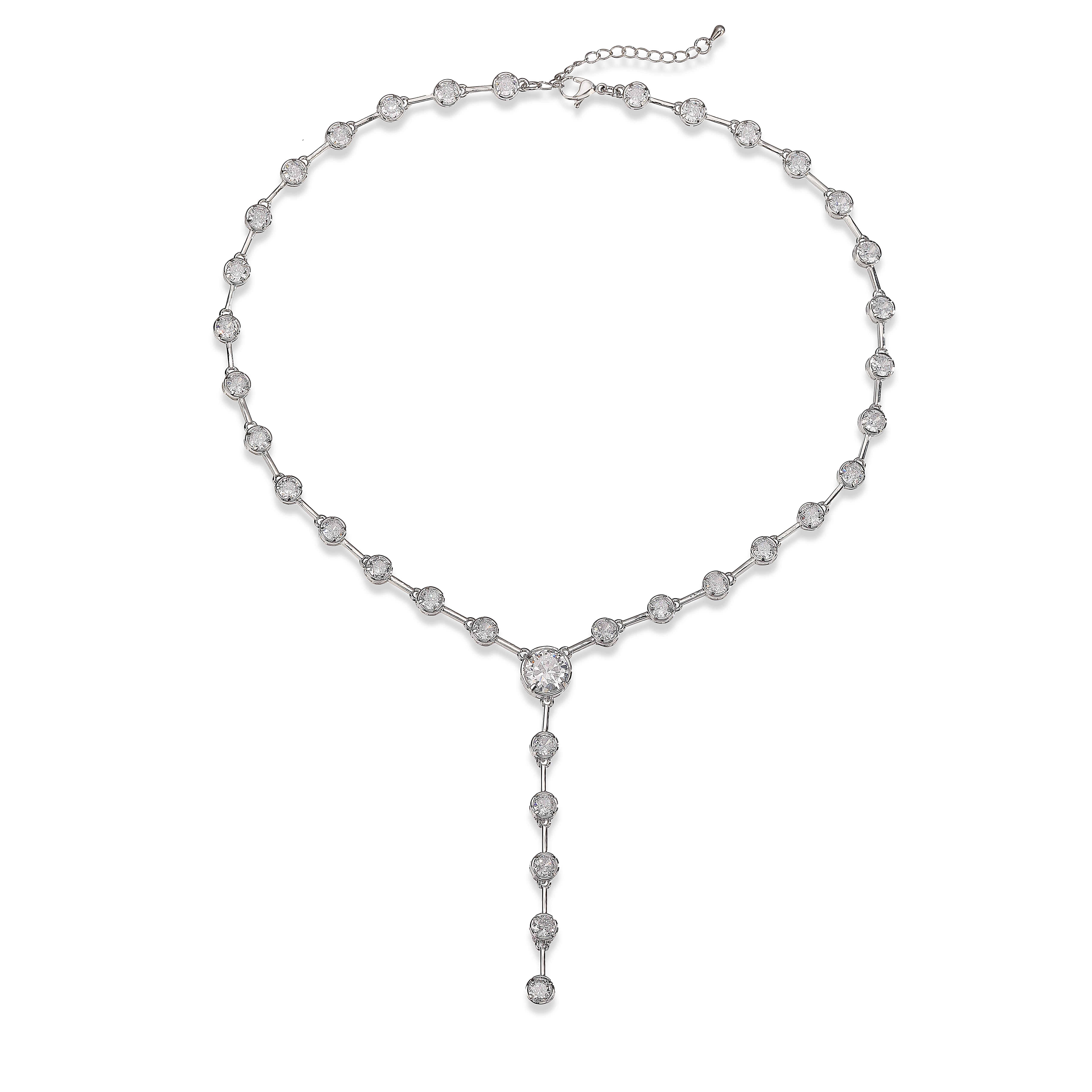 HECHENG,Brass Shimmering Water Drop Square CZ Stone Collar Necklace Evening Zircon Chain Women s Sexy Luxury Zircon 1 Piece Other
HECHENG,Brass Shimmering Water Drop Square CZ Stone Collar Necklace Evening Zircon Chain Women s Sexy Luxury Zircon 1 Piece Other