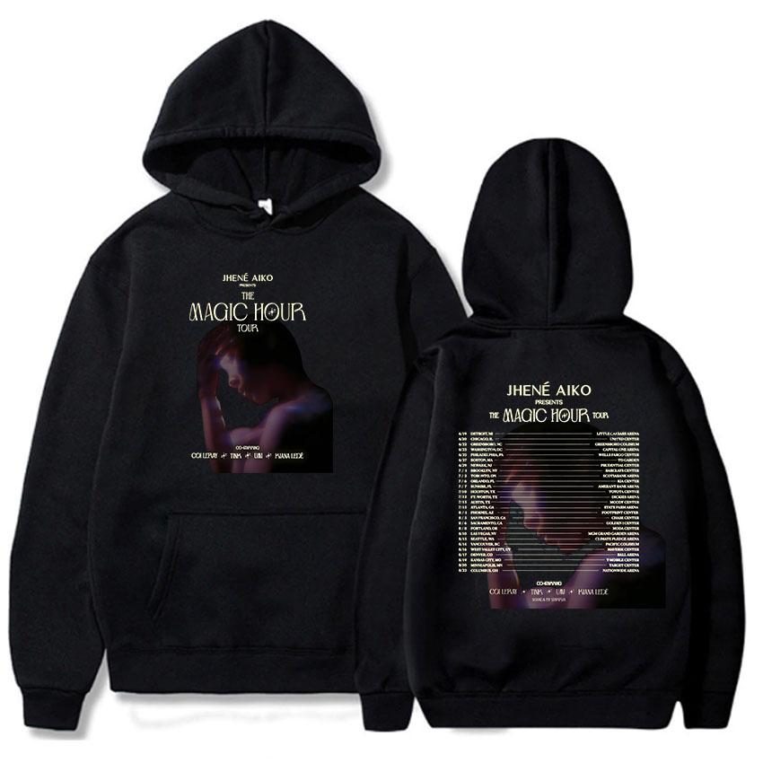 Графическая одежда The Magic Hour Tour Толстовки Jhene Aiko Уличная одежда в стиле хип-хоп Зимние теплые свитера с длинным рукавом Топы с капюшоном XS чёрный
Графическая одежда The Magic Hour Tour Толстовки Jhene Aiko Уличная одежда в стиле хип-хоп Зимние теплые свитера с длинным рукавом Топы с капюшоном XS чёрный