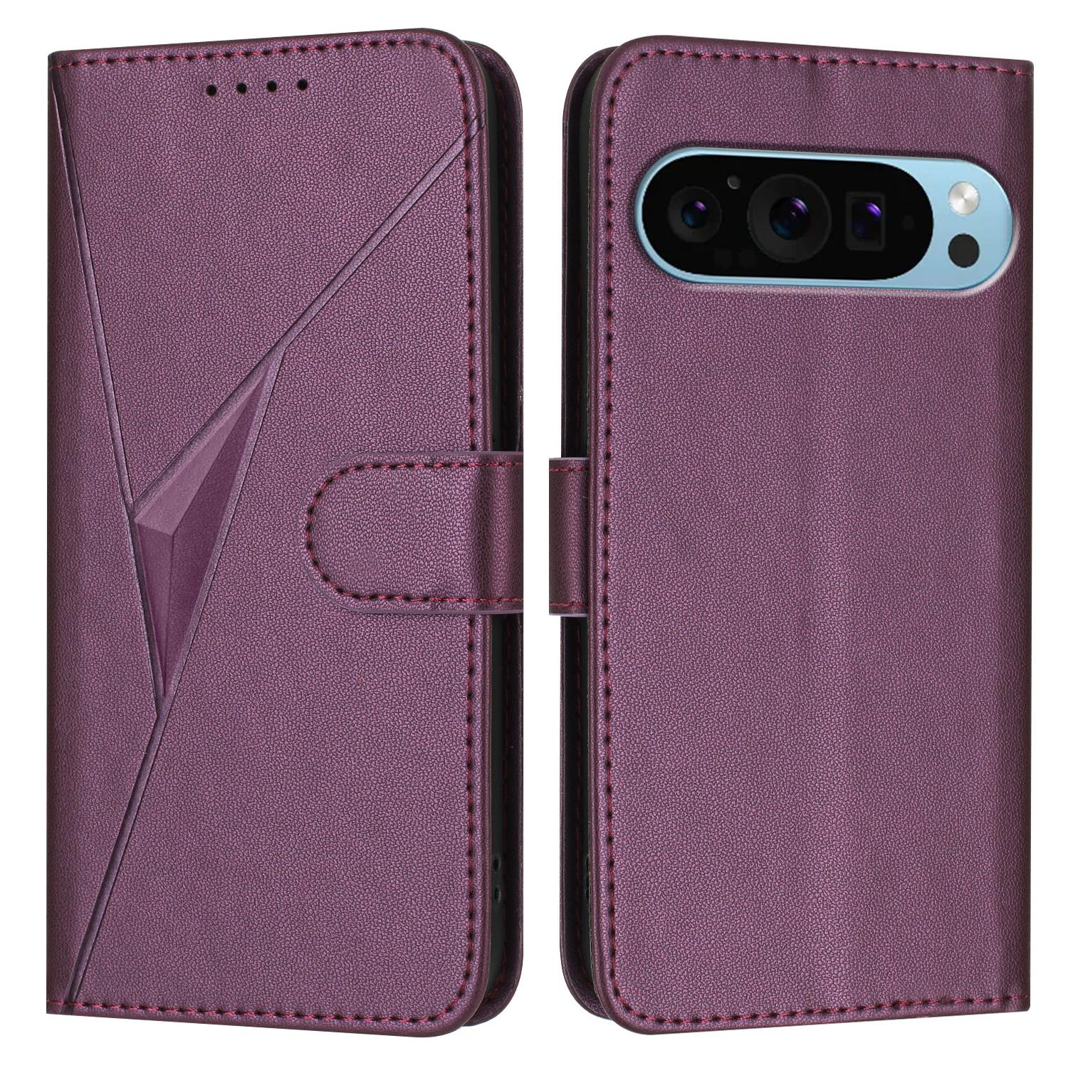 For Google Pixel 9 Pro/Pixel 9 Case Triangle Imprint Leather Phone Cover with Lanyard G
For Google Pixel 9 Pro/Pixel 9 Case Triangle Imprint Leather Phone Cover with Lanyard G