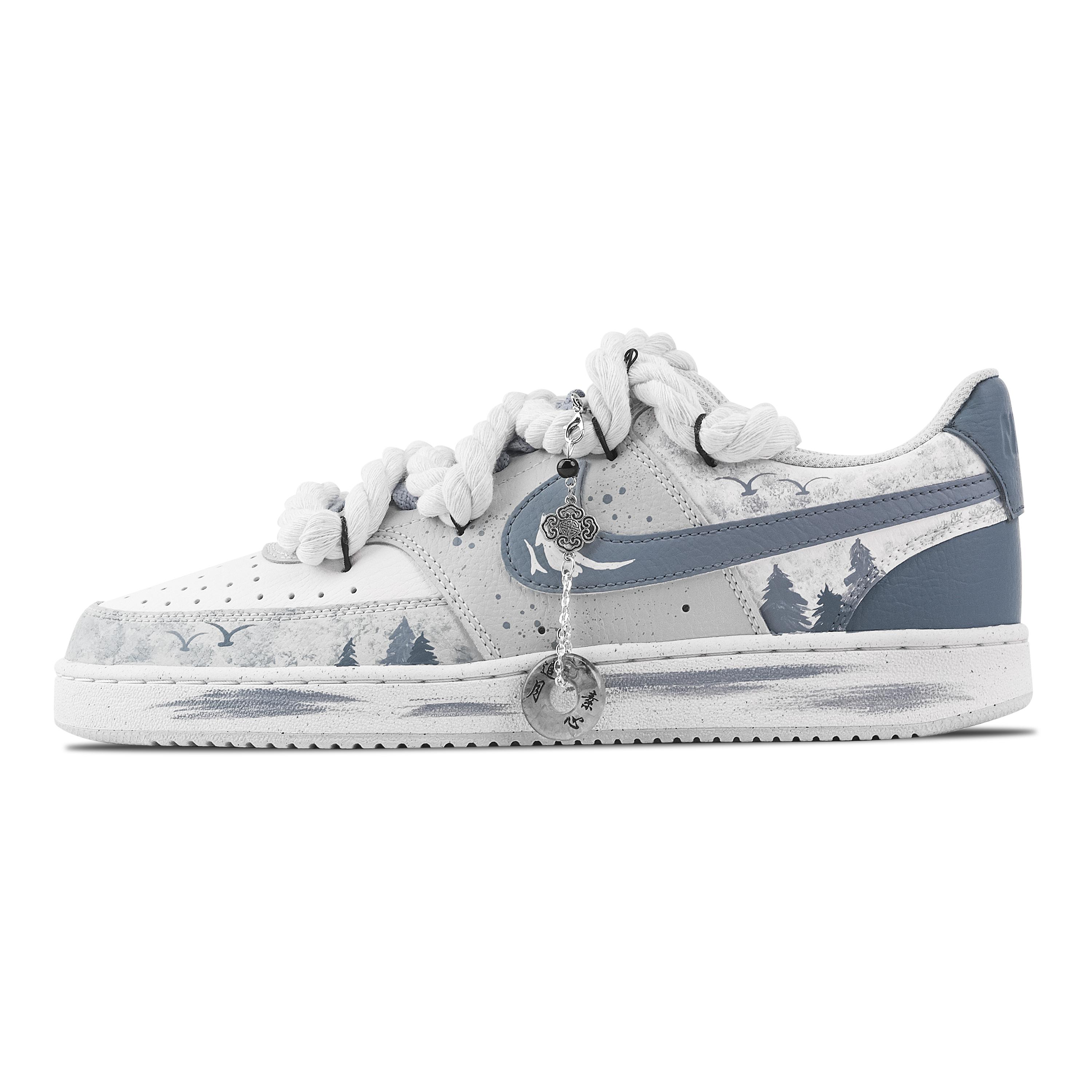 Nike Court Vision BlueTrack Kobayashi Abrasion Resistant Low top Skateboard Shoes Men s Blue Gray HM9862-002(Team773-) 44.5
Nike Court Vision BlueTrack Kobayashi Abrasion Resistant Low top Skateboard Shoes Men s Blue Gray HM9862-002(Team773-) 44.5