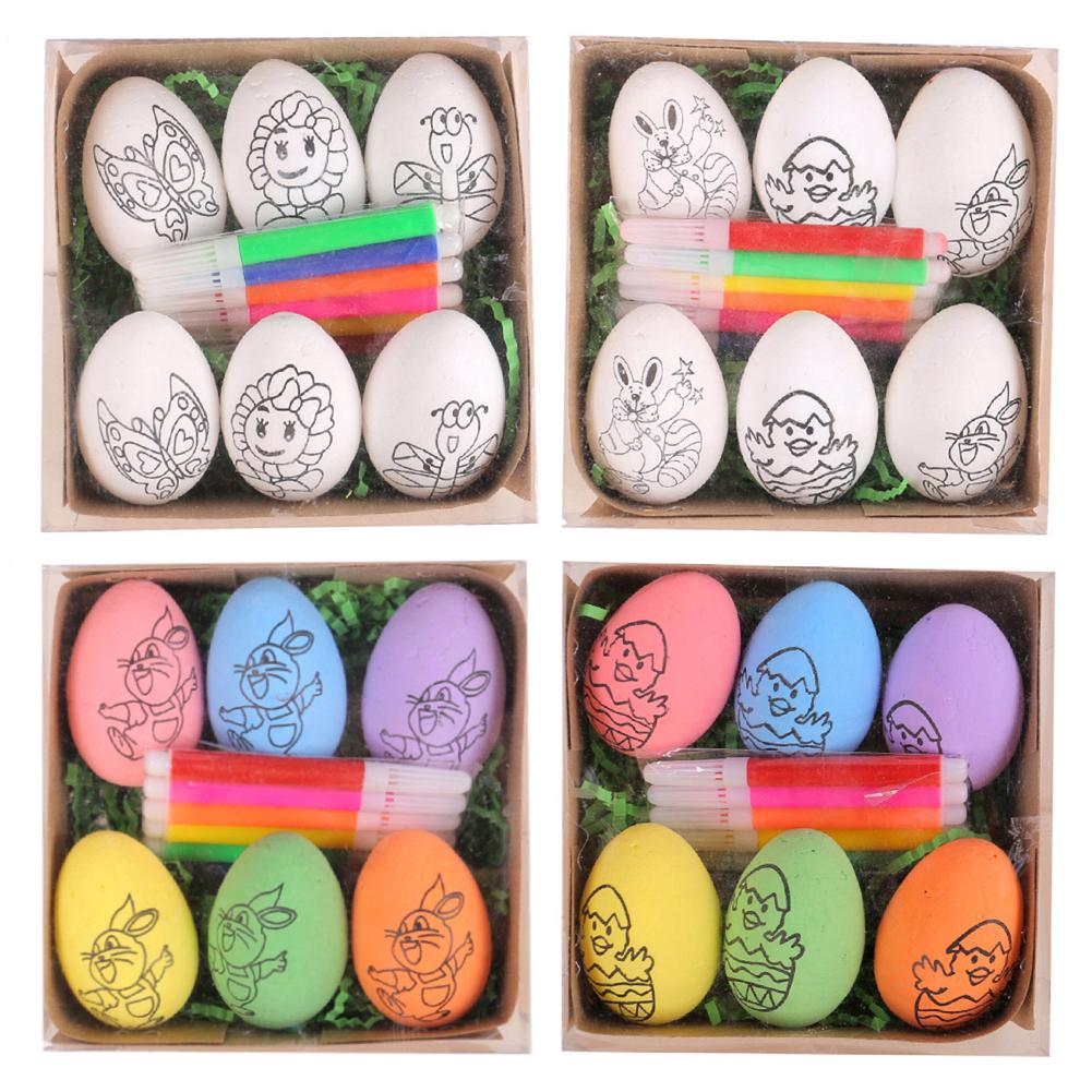 Набор для рисования пасхальных яиц с ручкой для рисования DIY Doodle Kit для пасхальной тематической вечеринки 4
Набор для рисования пасхальных яиц с ручкой для рисования DIY Doodle Kit для пасхальной тематической вечеринки 4