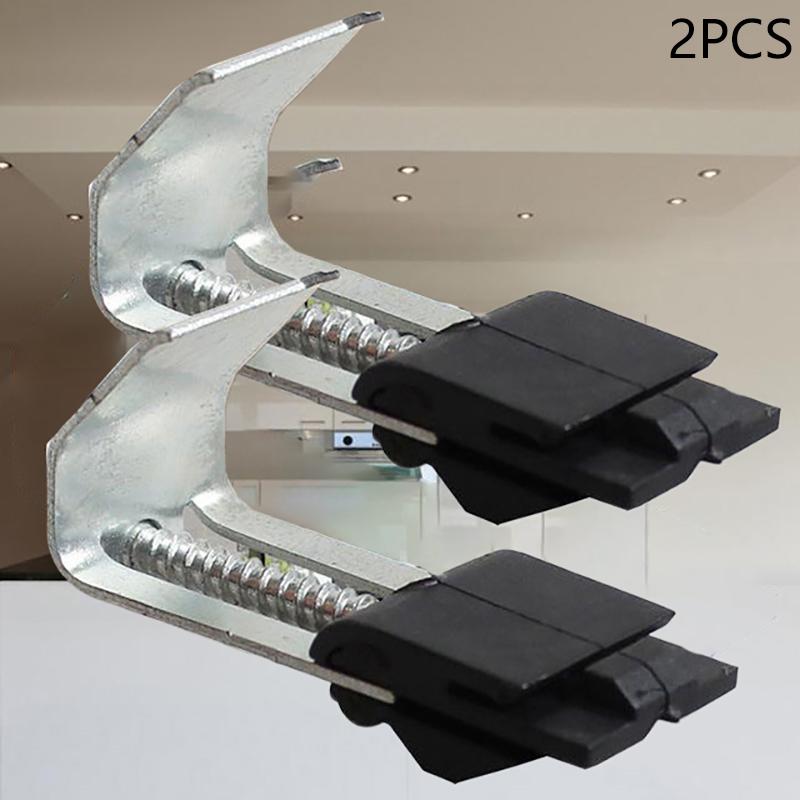 2 Pcs Undermount Sink Clips Mounting Brackets Repair For Kitchen Bathroom Shower Sink Fixing Clips Repair Accessories one size
2 Pcs Undermount Sink Clips Mounting Brackets Repair For Kitchen Bathroom Shower Sink Fixing Clips Repair Accessories one size
