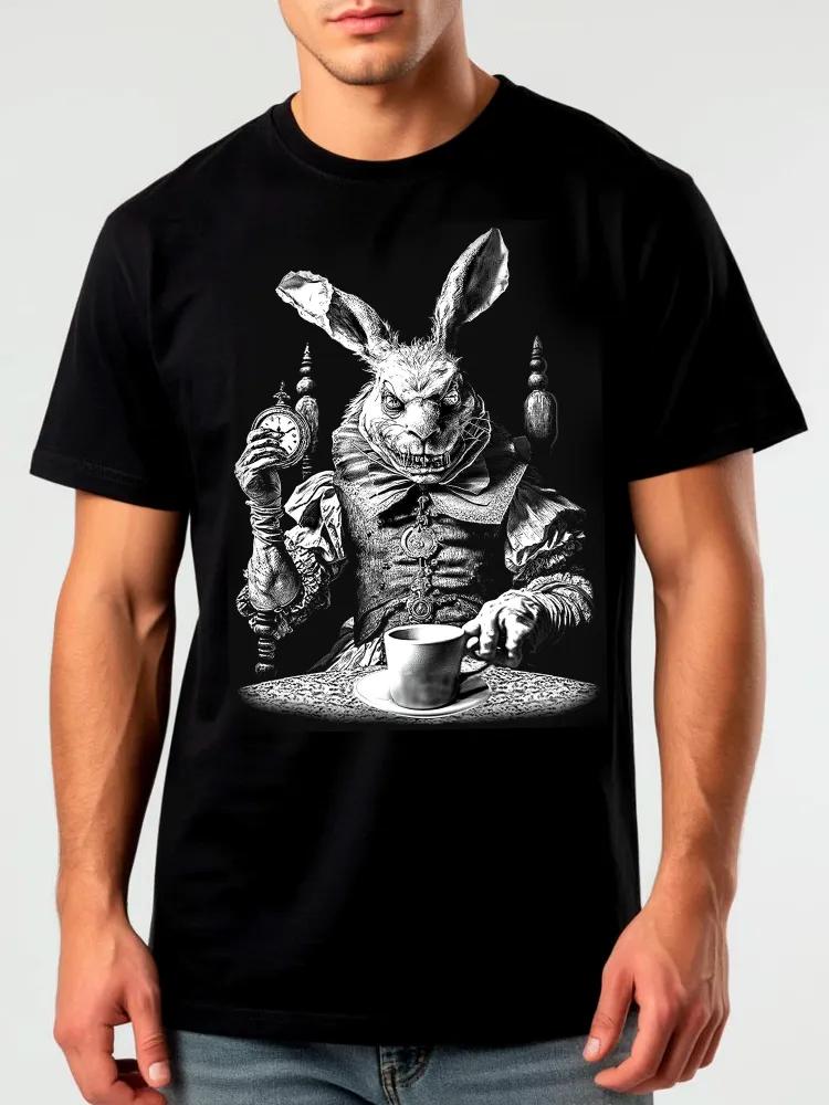Alice in Wonderland White Rabbit T-Shirt Gothic Dark Art Sketch Graphic Tee Vintage Tea Cup Printed T-shirt Casual Fashion T... 5XL різнокольоровий
Alice in Wonderland White Rabbit T-Shirt Gothic Dark Art Sketch Graphic Tee Vintage Tea Cup Printed T-shirt Casual Fashion T... 5XL різнокольоровий