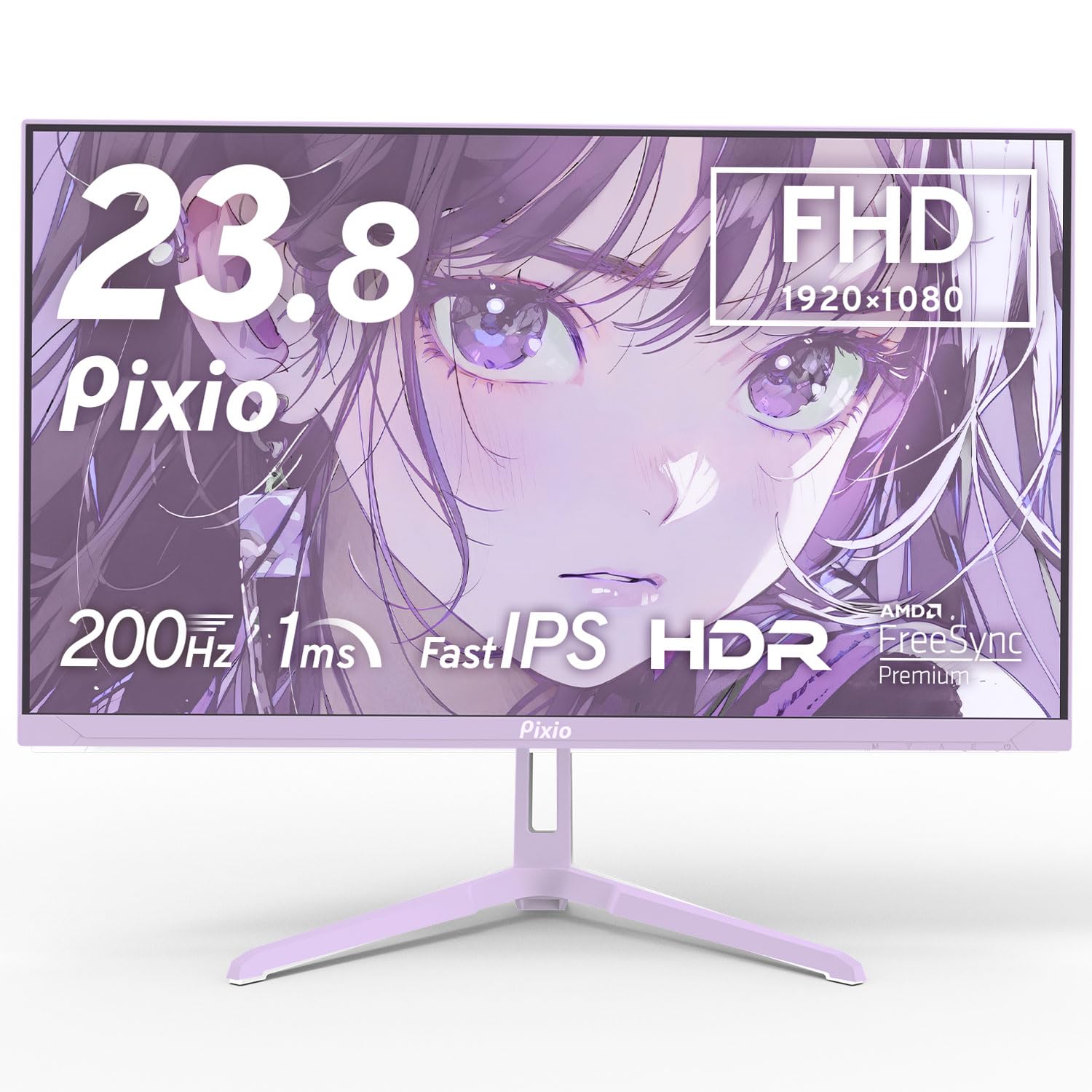 Pixio PX248 Wave Pastel Purple Gaming Monitor Pastel Purple 23.8 Inch 200Hz FHD Built-in Speaker 2 Year Warranty 30 Day Return Guarantee
Pixio PX248 Wave Pastel Purple Gaming Monitor Pastel Purple 23.8 Inch 200Hz FHD Built-in Speaker 2 Year Warranty 30 Day Return Guarantee