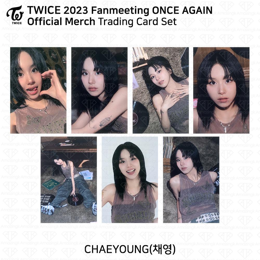 TWICE 8-летие ONCE AGAIN Фан-встреча Всплывающая карточка с коллекционной карточкой MD Chaeyoung - FullSet(7pcs)
TWICE 8-летие ONCE AGAIN Фан-встреча Всплывающая карточка с коллекционной карточкой MD Chaeyoung - FullSet(7pcs)