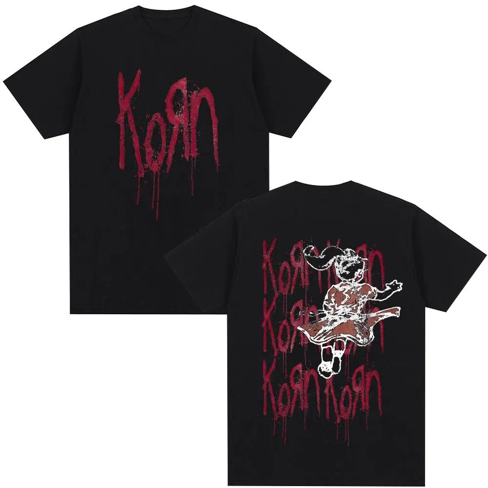 Korn Follow The Leader TShirt Gothic Metal Rock Band Tee Unisex Pure Cotton Loose Short Sleeve Casual Streetwear Tshirt S
Korn Follow The Leader TShirt Gothic Metal Rock Band Tee Unisex Pure Cotton Loose Short Sleeve Casual Streetwear Tshirt S