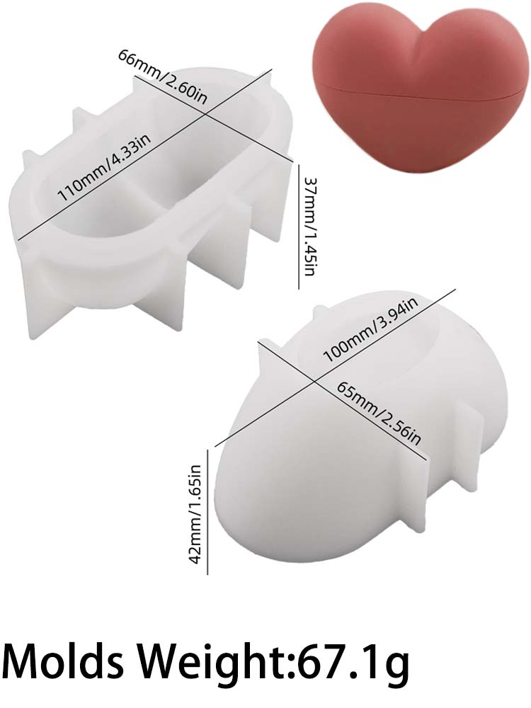 Love Candle Cup Silicone Mold DIY Heart Candle Vessel Making Plaster Resin Storage Box Molds Home Valentine s Day Dec Craft Gift
Love Candle Cup Silicone Mold DIY Heart Candle Vessel Making Plaster Resin Storage Box Molds Home Valentine s Day Dec Craft Gift