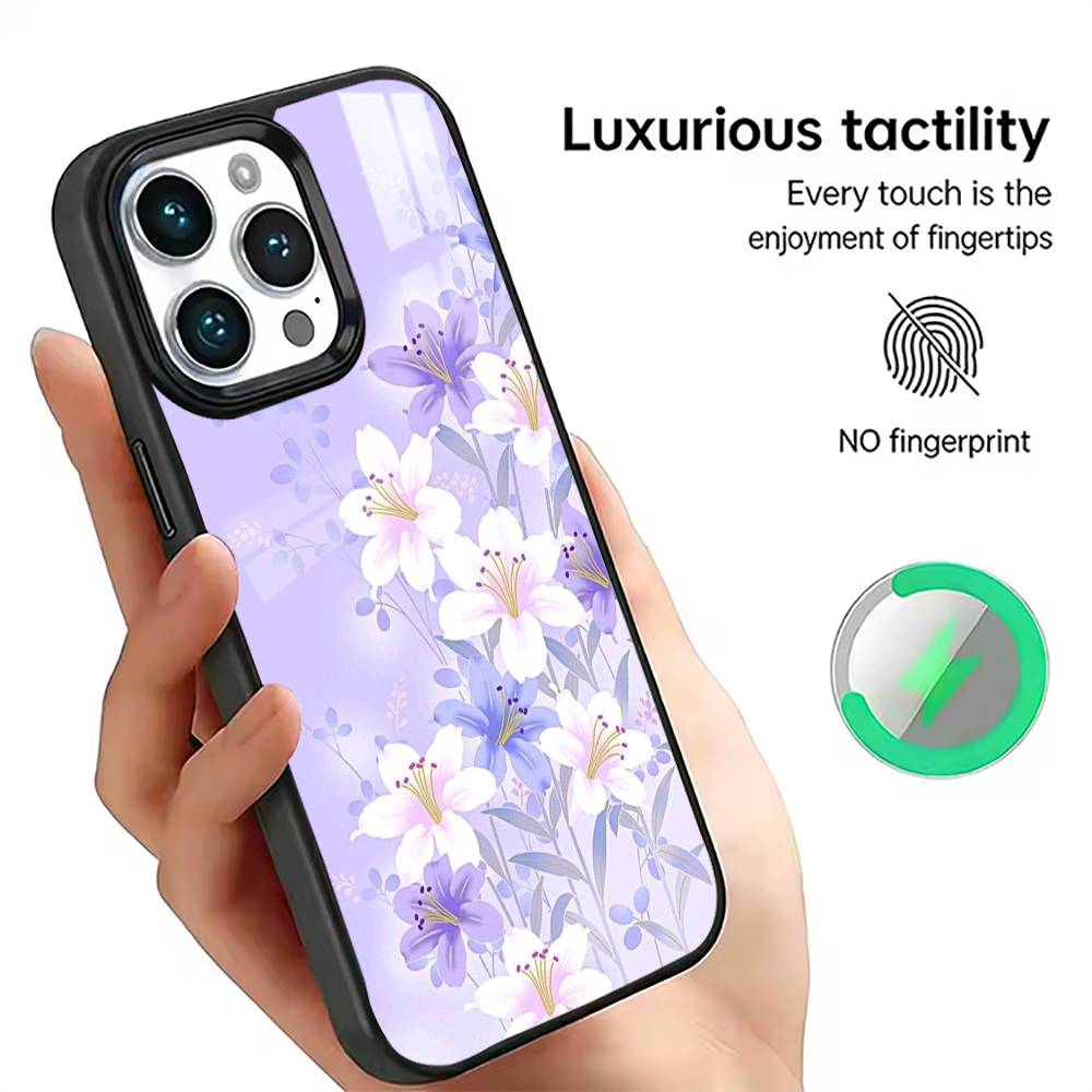 Lavender Phone Case For iPhone17,16,15,14,13,12,11 Plus,Pro Magnetic with Magsafe Wireless Charging iPhone13PROMAX
Lavender Phone Case For iPhone17,16,15,14,13,12,11 Plus,Pro Magnetic with Magsafe Wireless Charging iPhone13PROMAX