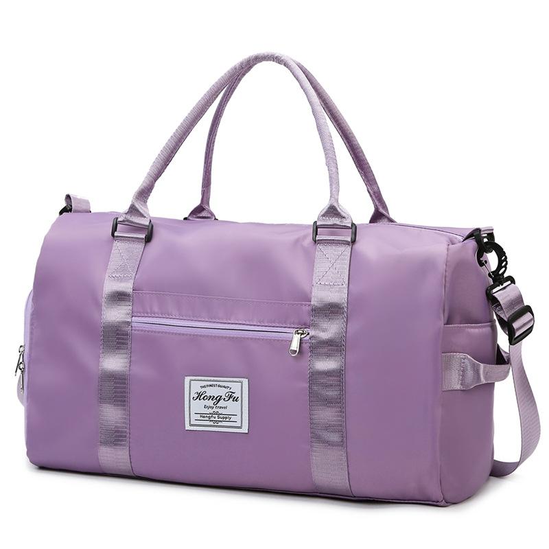 Oxford Fabric Gym Bag Large Capacity Waterproof Wet Dry Separate Compartment, Lightweight Sports Yoga Duffel Bag фіолетовий
Oxford Fabric Gym Bag Large Capacity Waterproof Wet Dry Separate Compartment, Lightweight Sports Yoga Duffel Bag фіолетовий