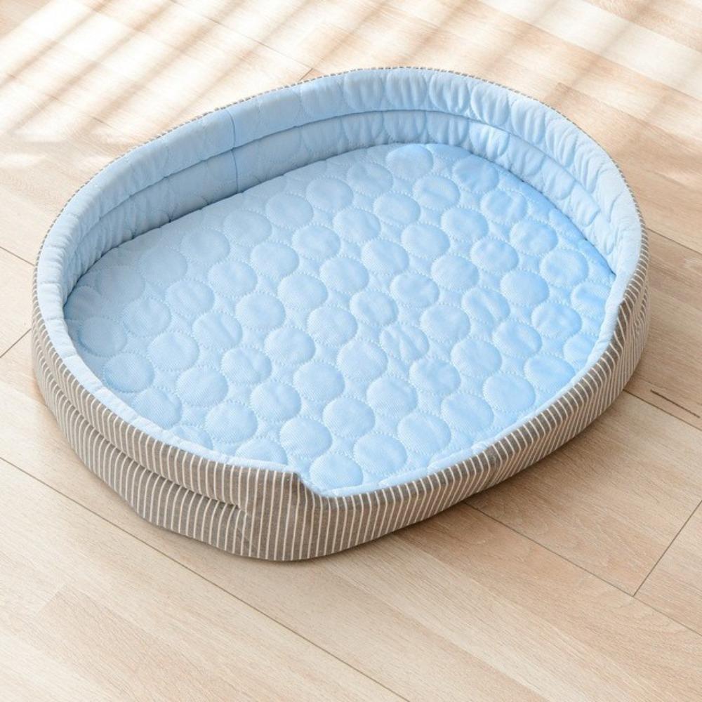 Breathable Cooling Pet Nest Oval Ice Pad Pet Mat Dog Mattress Dog Cooling Bed Dogs Cats 19.69x14.57 in синий
Breathable Cooling Pet Nest Oval Ice Pad Pet Mat Dog Mattress Dog Cooling Bed Dogs Cats 19.69x14.57 in синий