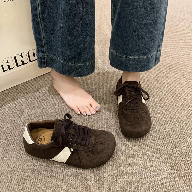 New fashion lace-up big head casual shoes board shoes inner height increase women 35 коричневый
New fashion lace-up big head casual shoes board shoes inner height increase women 35 коричневый