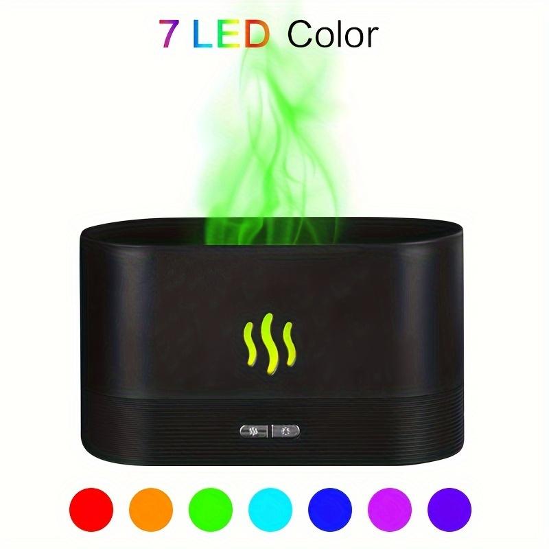 Цветной светодиодный пламенный аромадиффузор для спальни, стола, атмосферы, декоративной лампы, креативного увлажнителя, света для гостиной, офиса, USB чёрный
Цветной светодиодный пламенный аромадиффузор для спальни, стола, атмосферы, декоративной лампы, креативного увлажнителя, света для гостиной, офиса, USB чёрный
