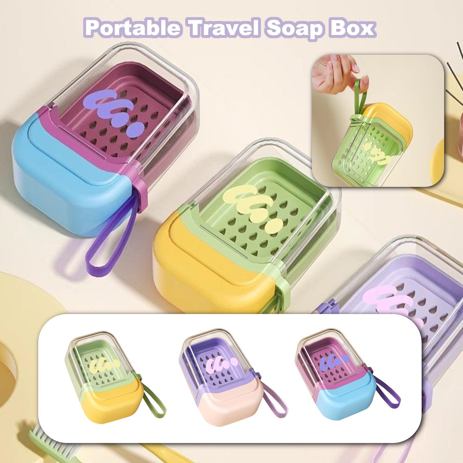 Portable Travel Soap Box New Creative Travel Dedicated Double Layer With Lid Sealed Soap Box One Size
Portable Travel Soap Box New Creative Travel Dedicated Double Layer With Lid Sealed Soap Box One Size
