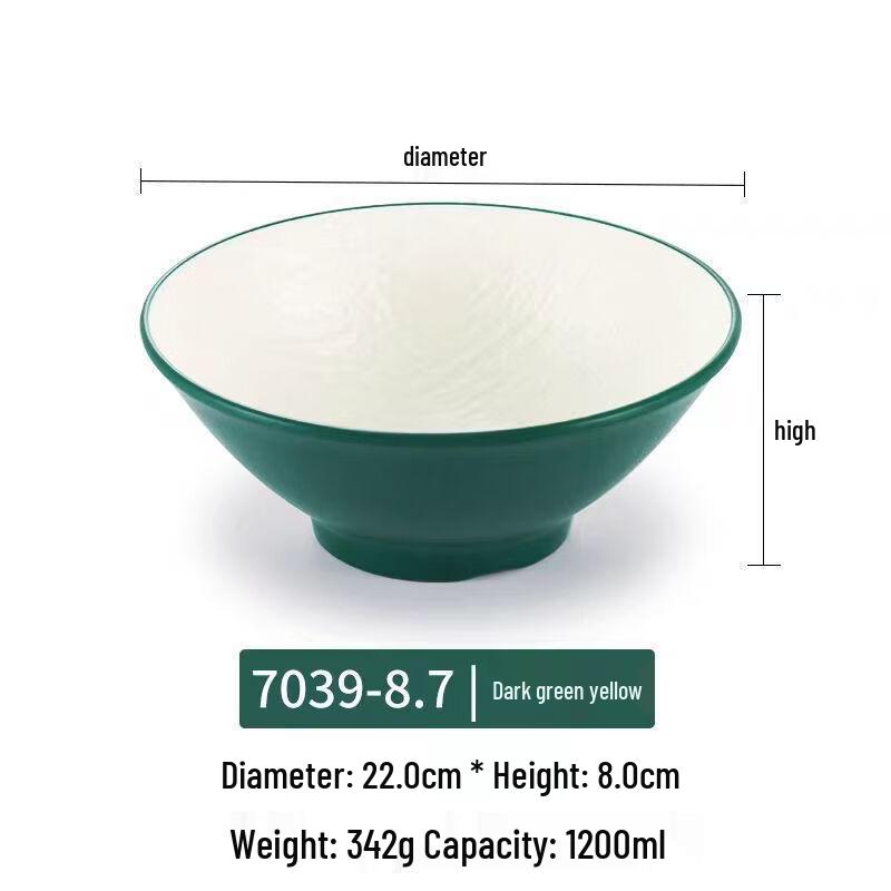 Yuzhuxun Cartoon Style Melamine Conical Noodle Bowl
Yuzhuxun Cartoon Style Melamine Conical Noodle Bowl