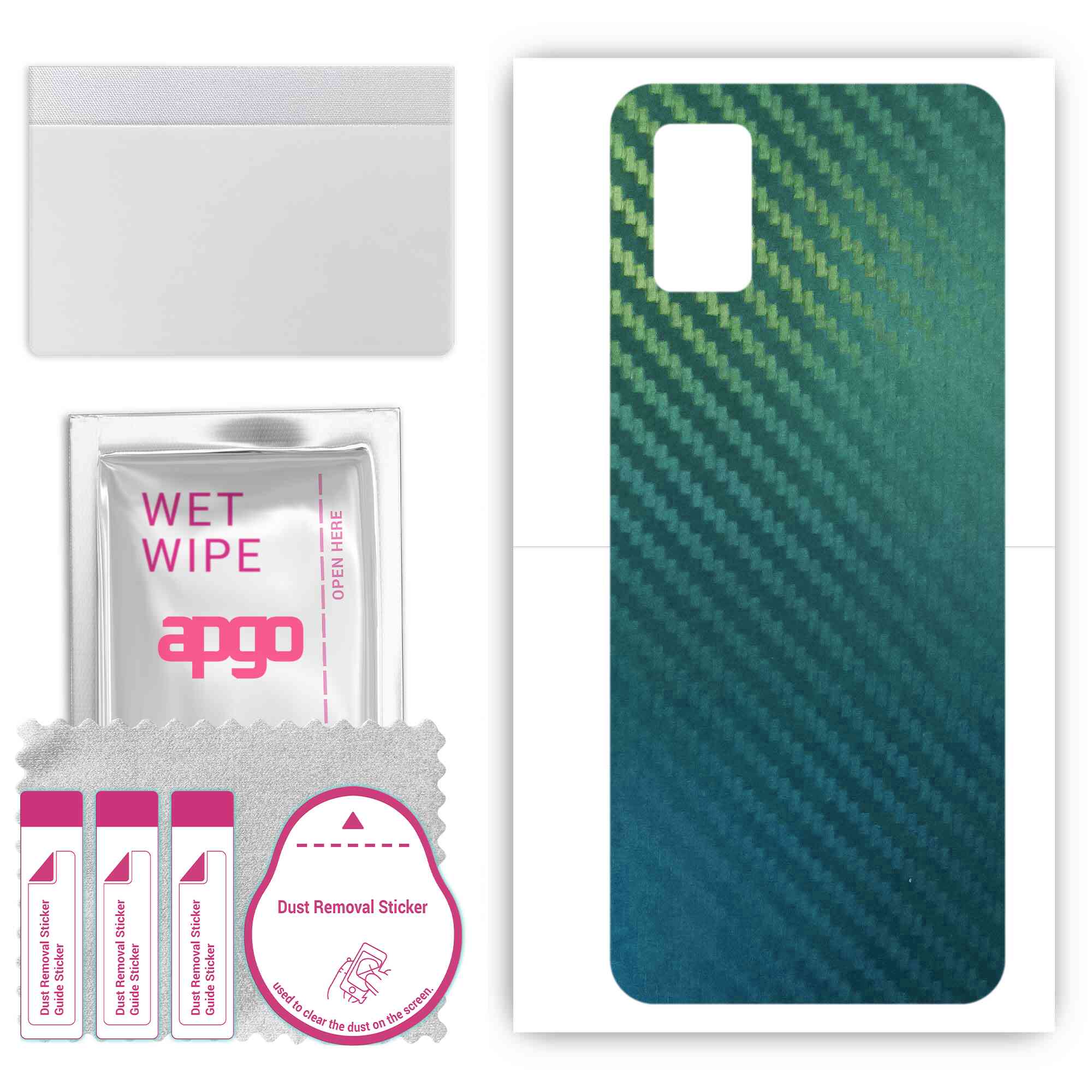 Apgo Protective Skin Sticker for the back compatible with ZTE Blade V20 Smart, Wrap Film, Foil, Vinyl - Pattern Carbon Chameleon CAKA1
Apgo Protective Skin Sticker for the back compatible with ZTE Blade V20 Smart, Wrap Film, Foil, Vinyl - Pattern Carbon Chameleon CAKA1