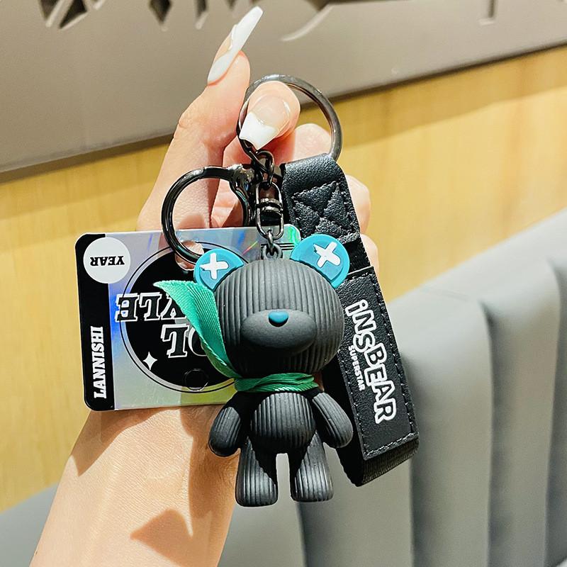 Adorable Superhero Bear Pendant Pvc Keychain Perfect For Couples Birthday And Party Decorations чорний
Adorable Superhero Bear Pendant Pvc Keychain Perfect For Couples Birthday And Party Decorations чорний