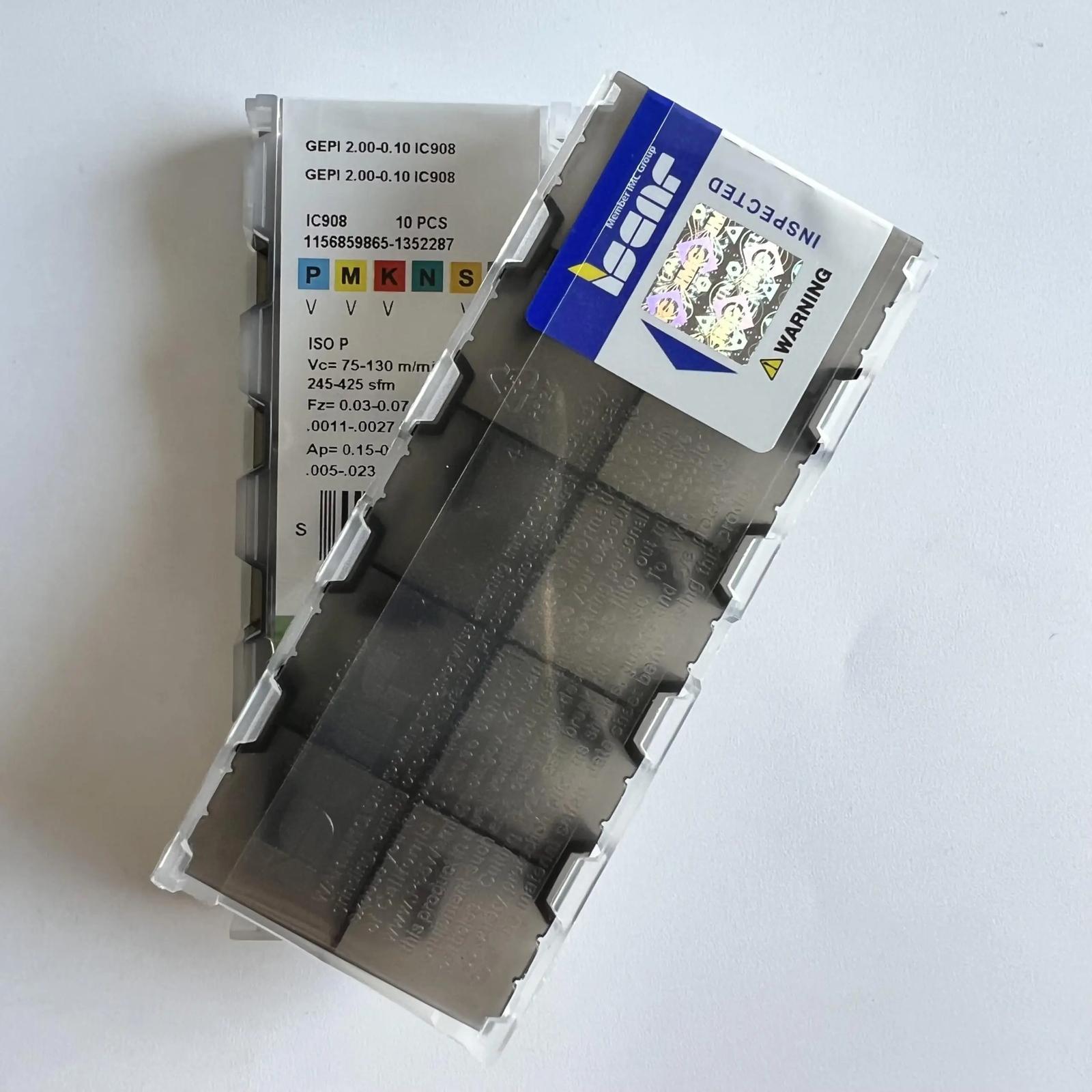 ISCAR / GEPI2.00-0.10 IC908 /Industrial indexable Carbide Inserts 10 PCS
ISCAR / GEPI2.00-0.10 IC908 /Industrial indexable Carbide Inserts 10 PCS